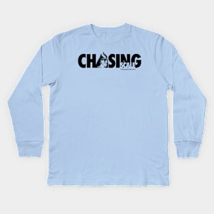 Chasing Scale: "Chasing Tarpon" Kids Long Sleeve T-Shirt